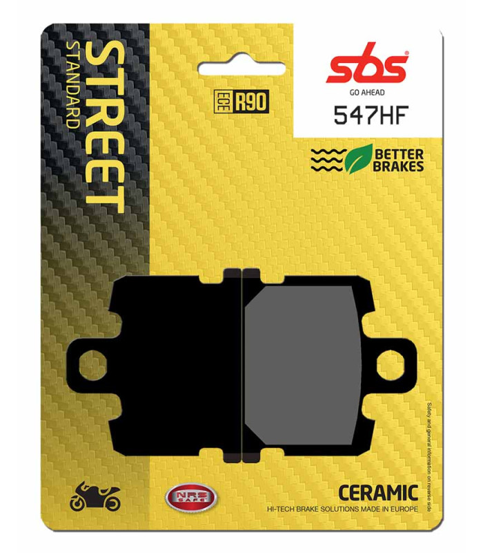 Pastilla de freno SBS P547-HF