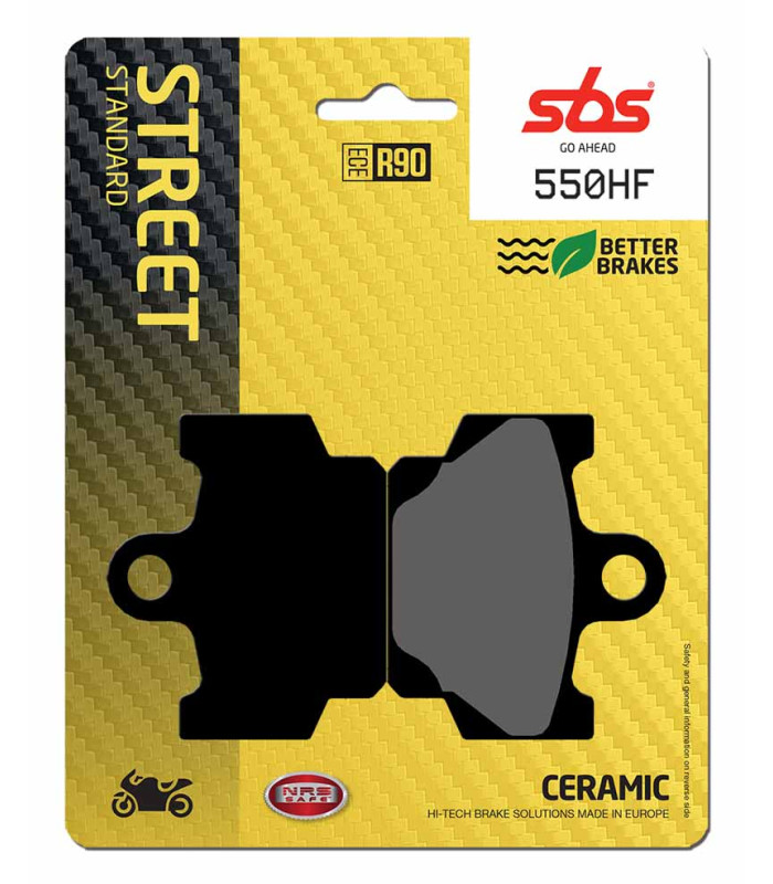 Pastilla de freno SBS P550-HF