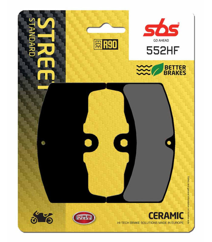 Pastilla de freno SBS P552-HF