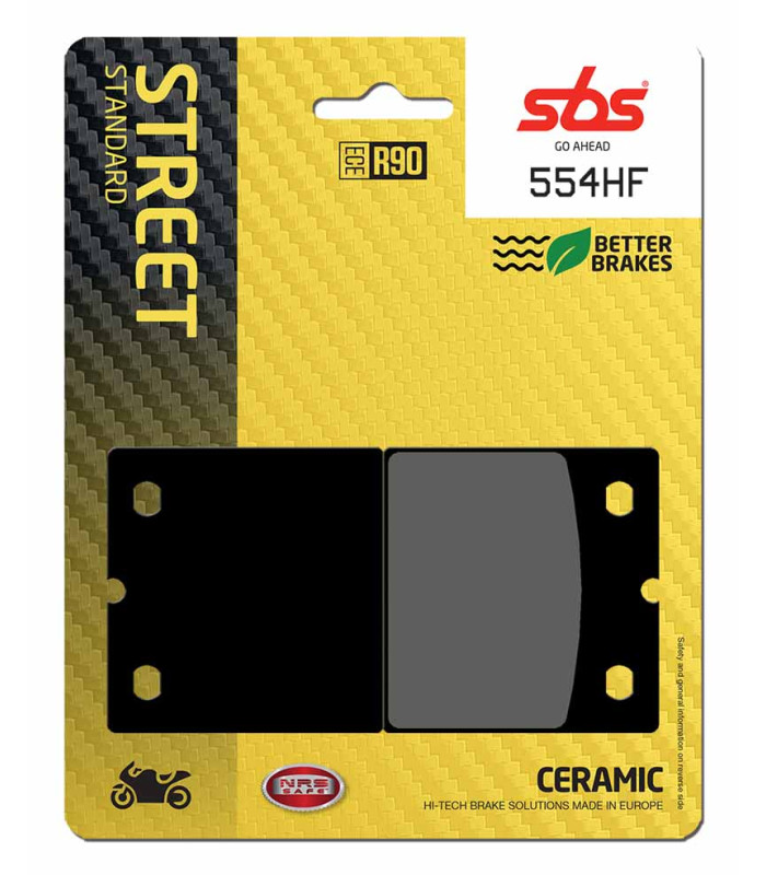 Pastilla de freno SBS P554-HF