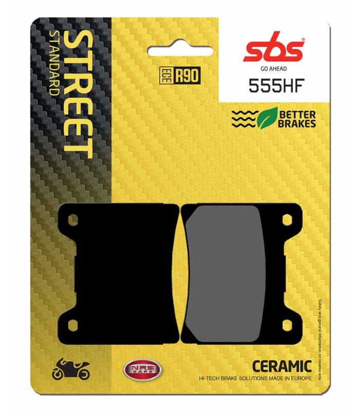 Pastilla de freno SBS P555-HF