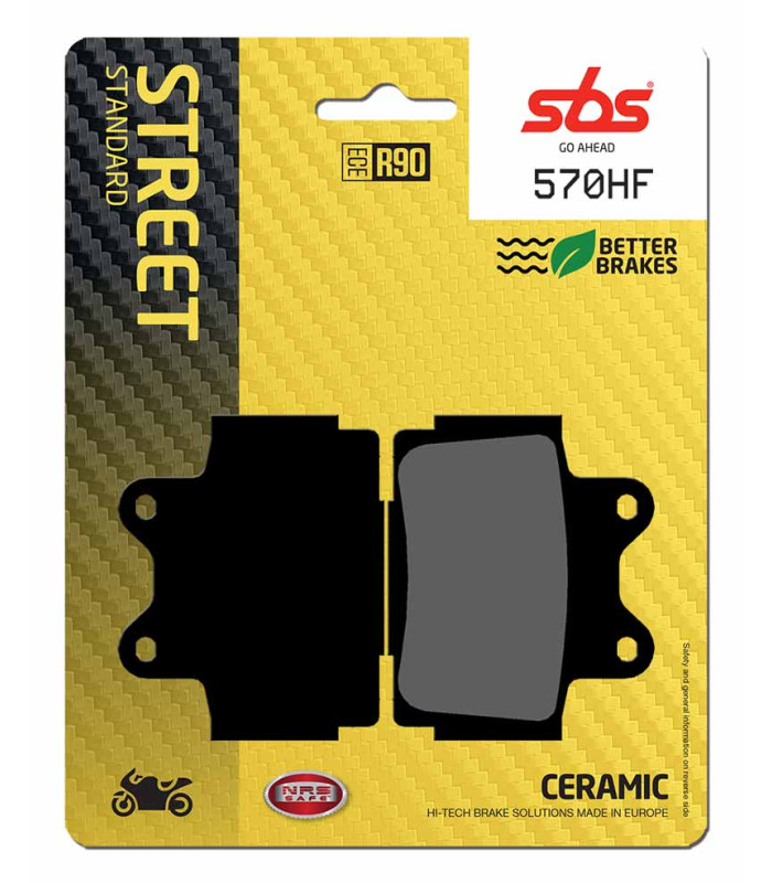 Pastilla de freno SBS P570-HF