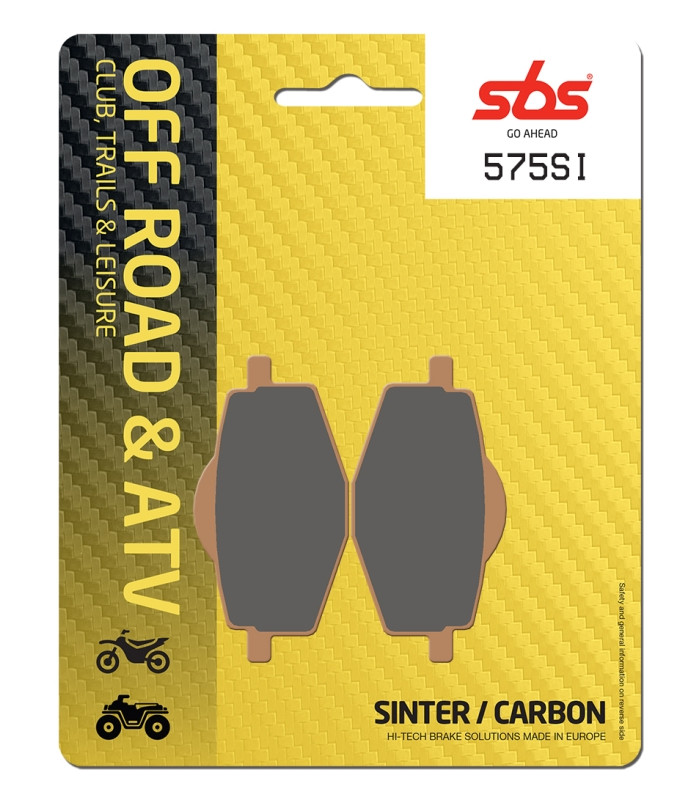 Pastilla de freno SBS P575-SI