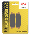 Pastilla de freno SBS P580-SI