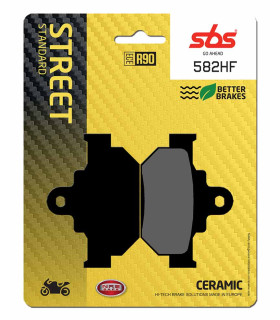 Pastilla de freno SBS P582-HF
