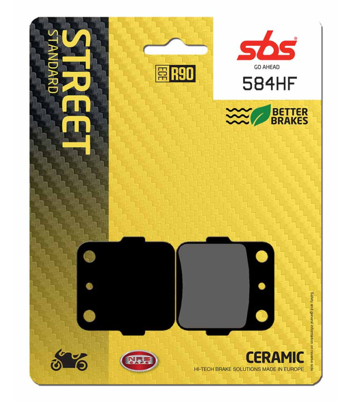 Pastilla de freno SBS P584-HF