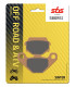 Pastilla de freno SBS P586-RSI
