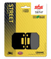 Pastilla de freno SBS P587-HF