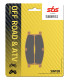 Pastilla de freno SBS P589-RSI