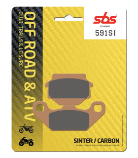 Pastilla de freno SBS P591-SI