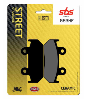 Pastilla de freno SBS P593-HF