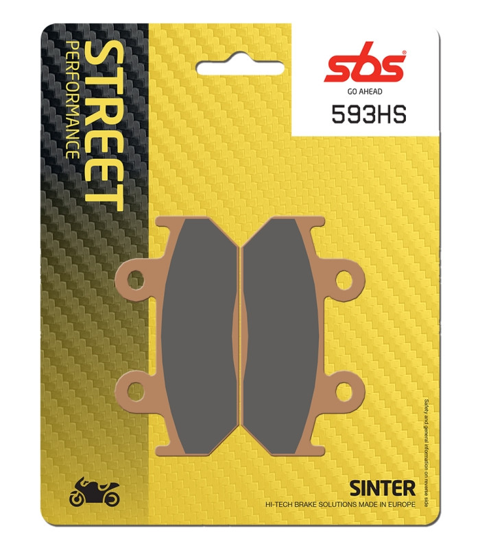 Pastilla de freno SBS P593-HS