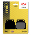 Pastilla de freno SBS P598-HF