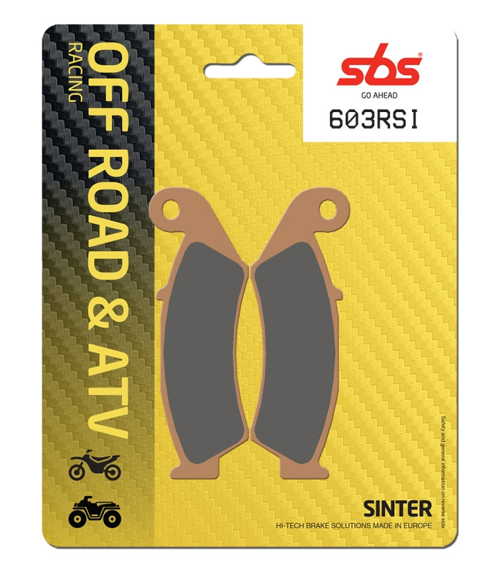 Pastilla de freno SBS P603-RSI