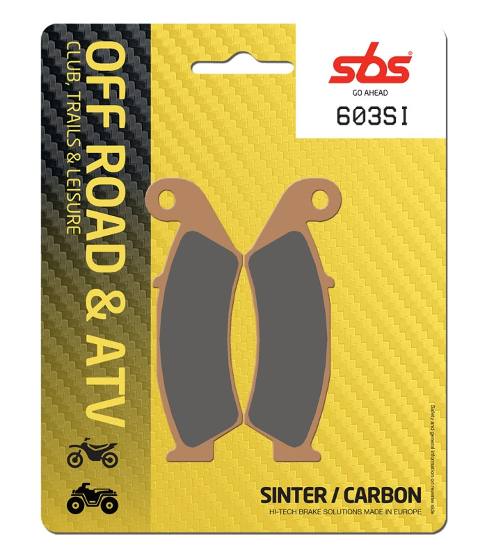 Pastilla de freno SBS P603-SI
