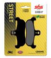 Pastilla de freno SBS P608-HF