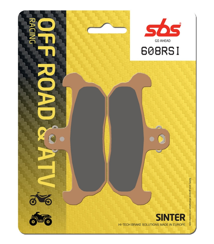 Pastilla de freno SBS P608-RSI