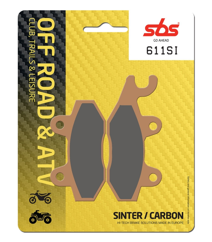 Pastilla de freno SBS P611-SI