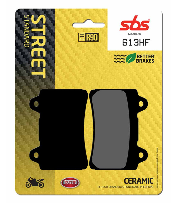 Pastilla de freno SBS P613-HF