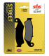 Pastilla de freno SBS P623-HF