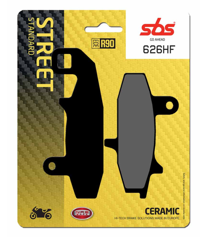 Pastilla de freno SBS P626-HF