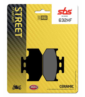 Pastilla de freno SBS P632-HF