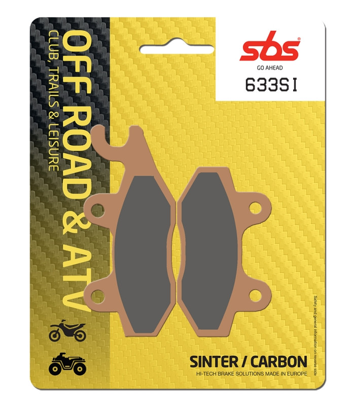 Pastilla de freno SBS P633-SI