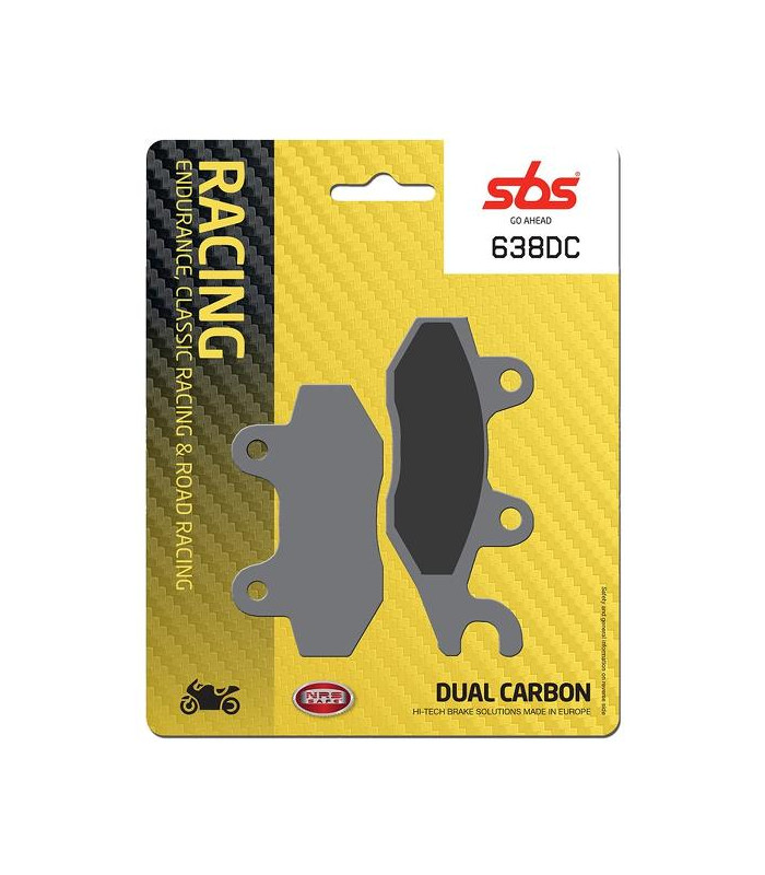Pastilla de freno SBS P638-DC