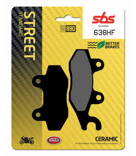 Pastilla de freno SBS P638-HF