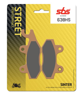 Pastilla de freno SBS P638-HS