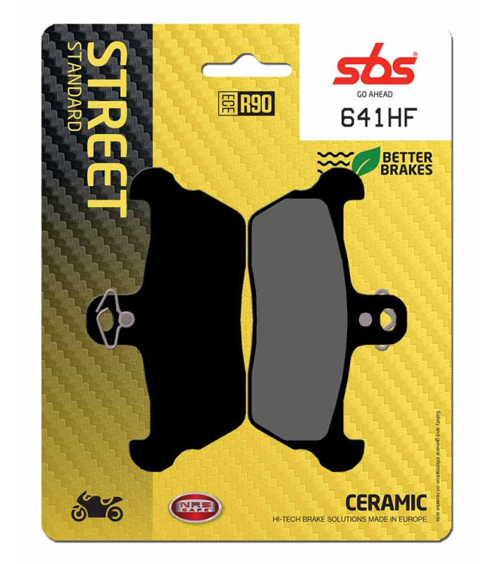 Pastilla de freno SBS P641-HF