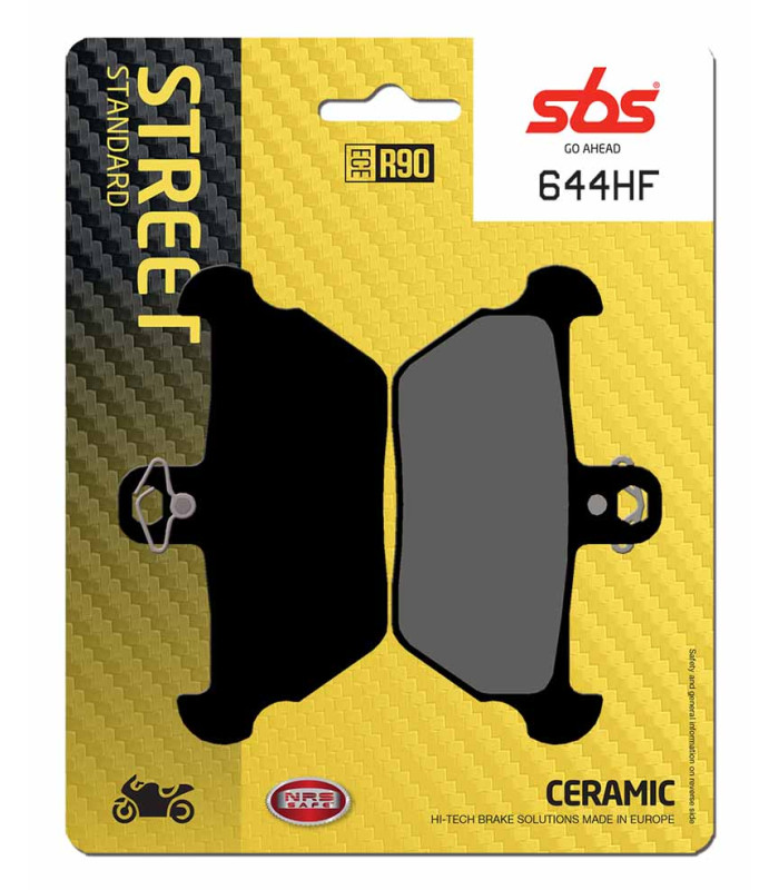 Pastilla de freno SBS P644-HF