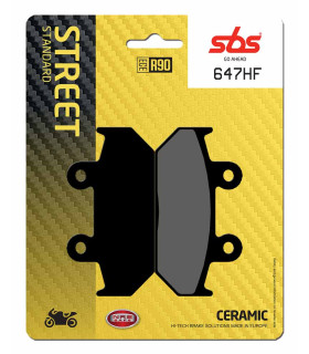 Pastilla de freno SBS P647-HF