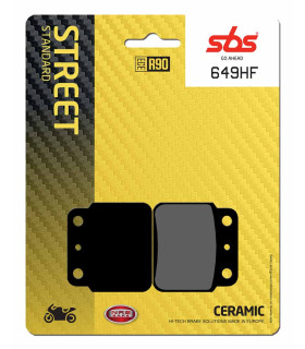 Pastilla de freno SBS P649-HF