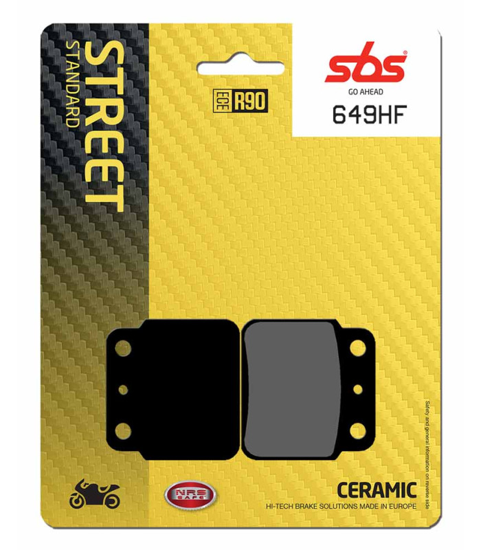 Pastilla de freno SBS P649-HF
