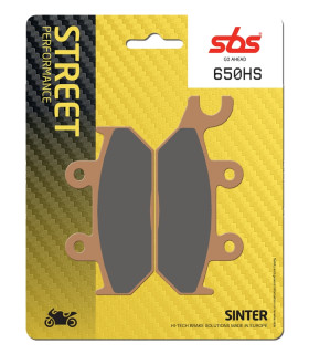 Pastilla de freno SBS P650-HS