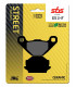 Pastilla de freno SBS P651-HF
