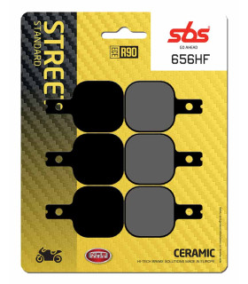 Pastilla de freno SBS P656-HF