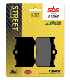 Pastilla de freno SBS P662-HF