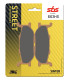 Pastilla de freno SBS P663-HS