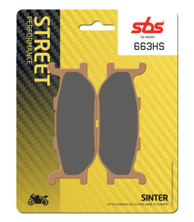 Pastilla de freno SBS P663-HS