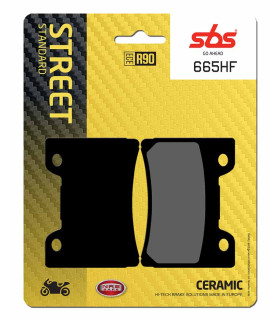 Pastilla de freno SBS P665-HF
