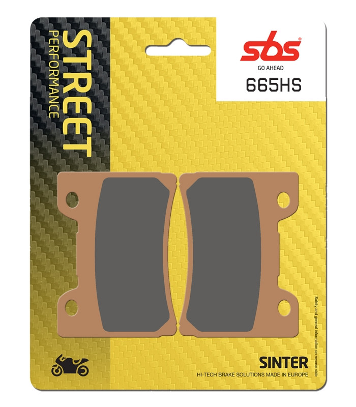 Pastilla de freno SBS P665-HS