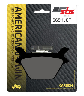 Pastilla de freno SBS P669-HCT