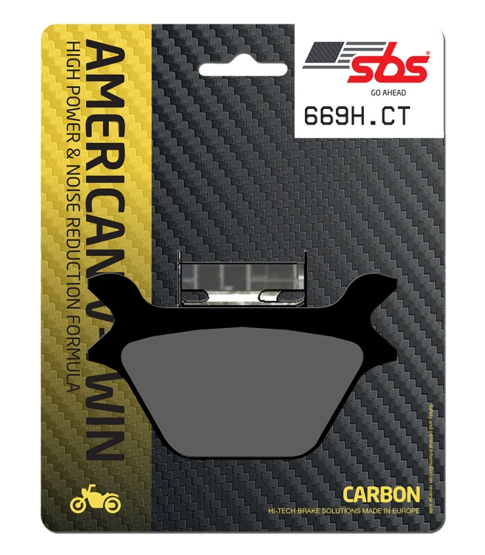 Pastilla de freno SBS P669-HCT