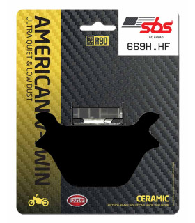 Pastilla de freno SBS P669-HF