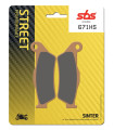 Pastilla de freno SBS P671-HS