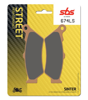 Pastilla de freno SBS P674-LS