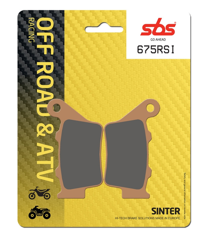 Pastilla de freno SBS P675-RSI