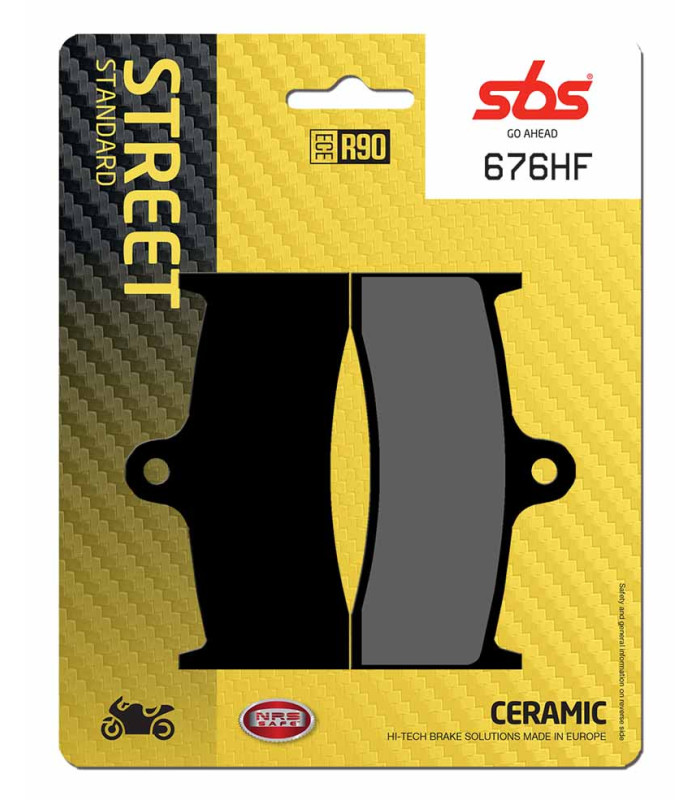 Pastilla de freno SBS P676-HF